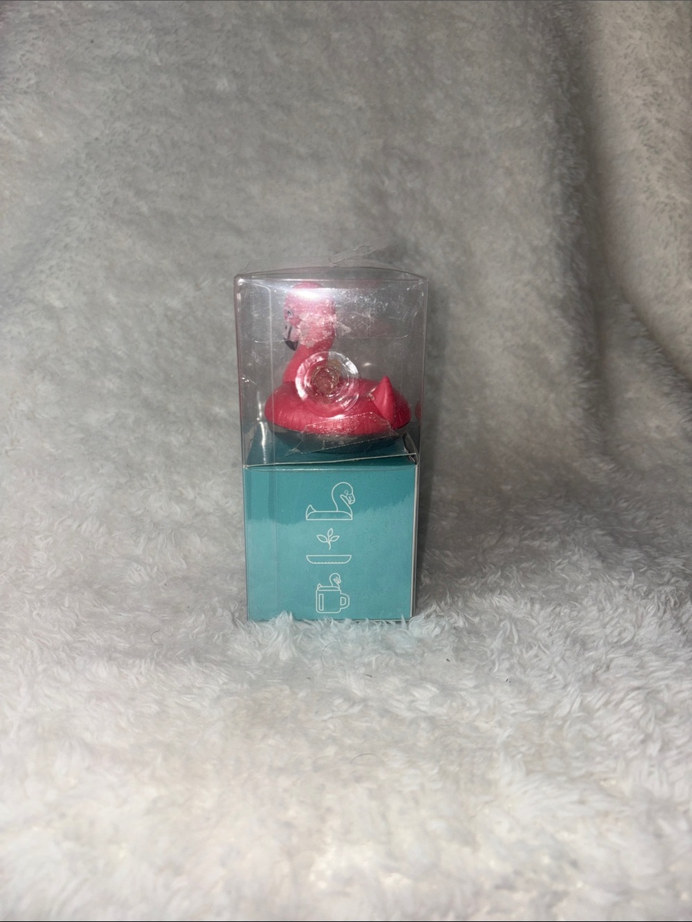 NIB Genuine Fred FLOAT-TEA Flamingo Tea Infuser New Pink Pool Float Loose Leaf - Picture 2 of 4